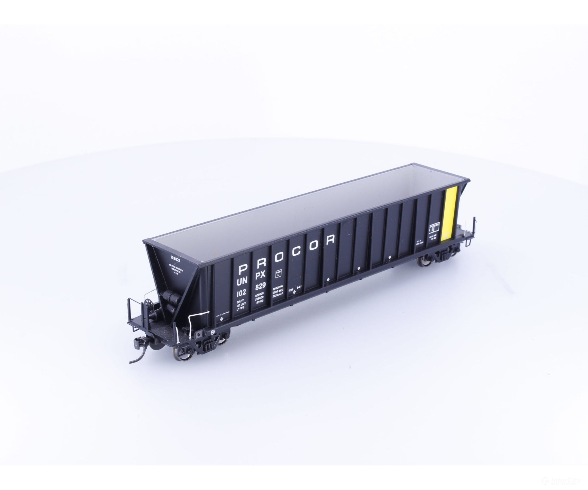 InterMountain 47104-17 HO Bathtub Coal Gondola (UNPX) Procor Leasing (PROX) 102829 - Freight Cars