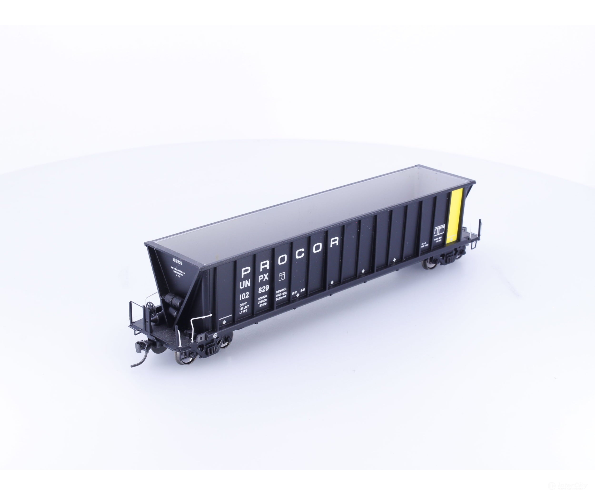 InterMountain 47104-17 HO Bathtub Coal Gondola (UNPX) Procor Leasing (PROX) 102829 - Freight Cars