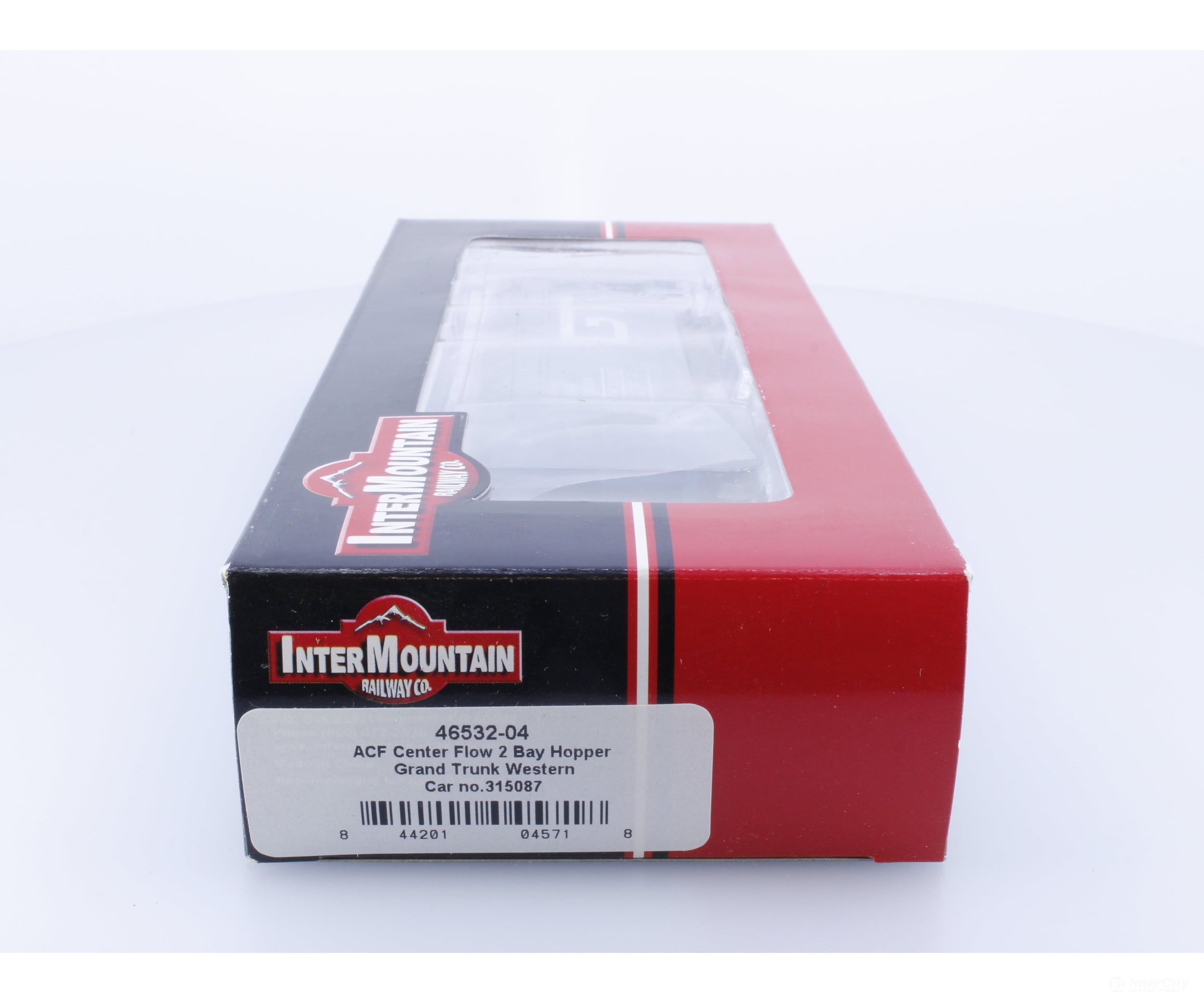 InterCity Trains and Hobbies 46532-04 HO ACF Center Flow 2 Bay Hopper Grand Trunk Western (GTW) 315087 Analog DC
