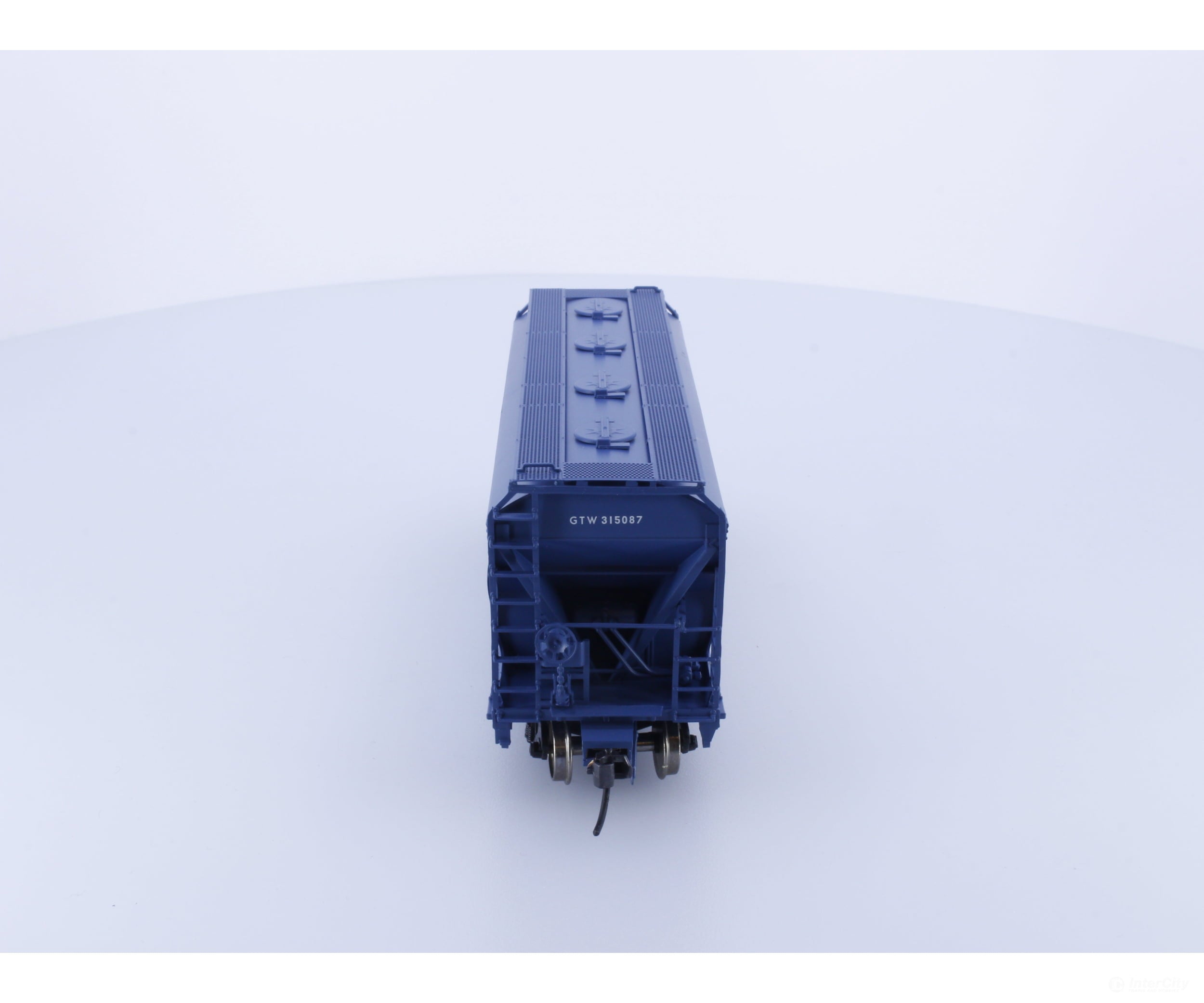 InterCity Trains and Hobbies 46532-04 HO ACF Center Flow 2 Bay Hopper Grand Trunk Western (GTW) 315087 Analog DC