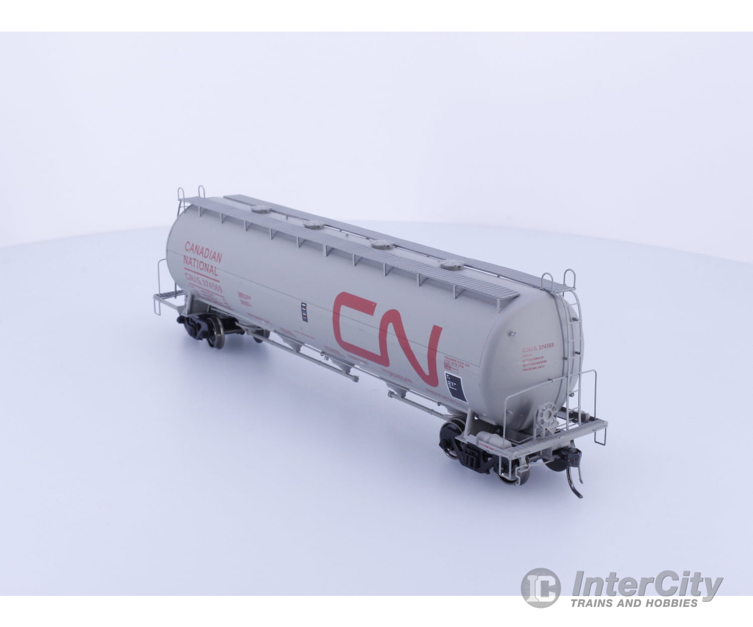 InterMountain 48901-01 HO Procor Pressure Flow Hopper Canadian National (CN) 374508 Freight Cars