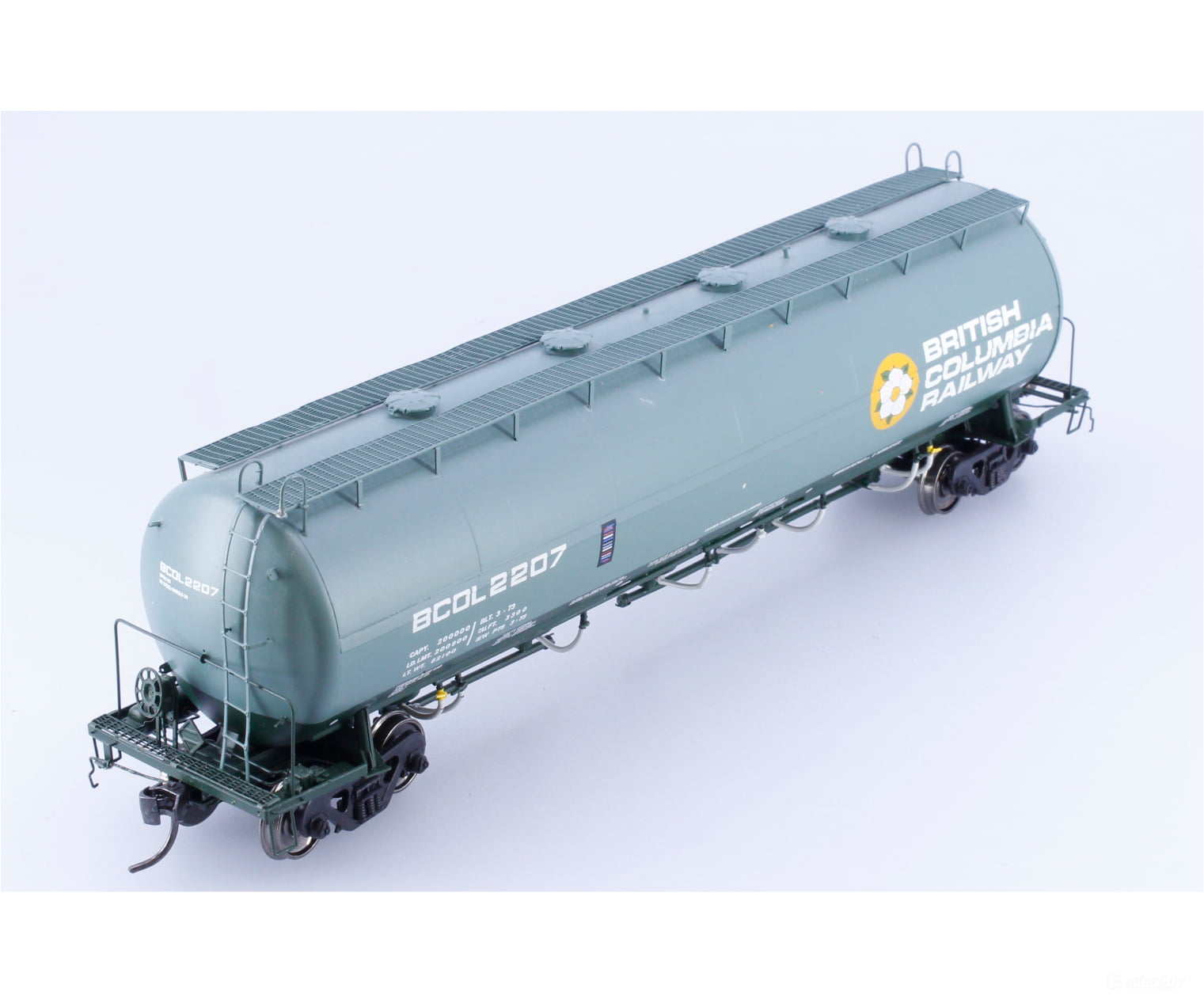 Intermountain 48902-07 HO Pressure Flow Hopper BC Rail (BCOL) 2207 - Freight Cars