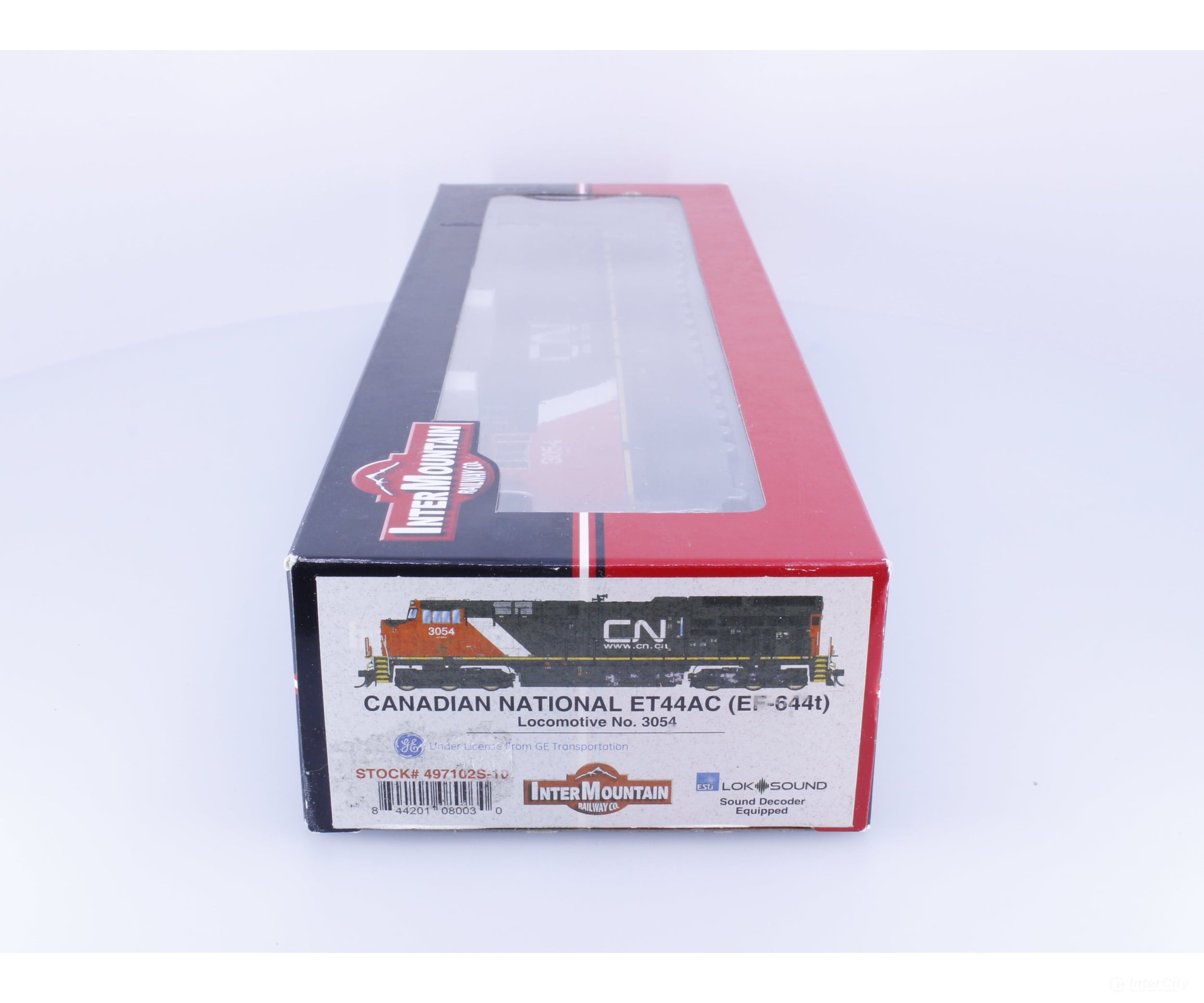 InterMountain 497102S-10 HO ET44AC CN Website Diesel Locomotive ESU Canadian National (CN) 3054 DCC & Sound Locomotives