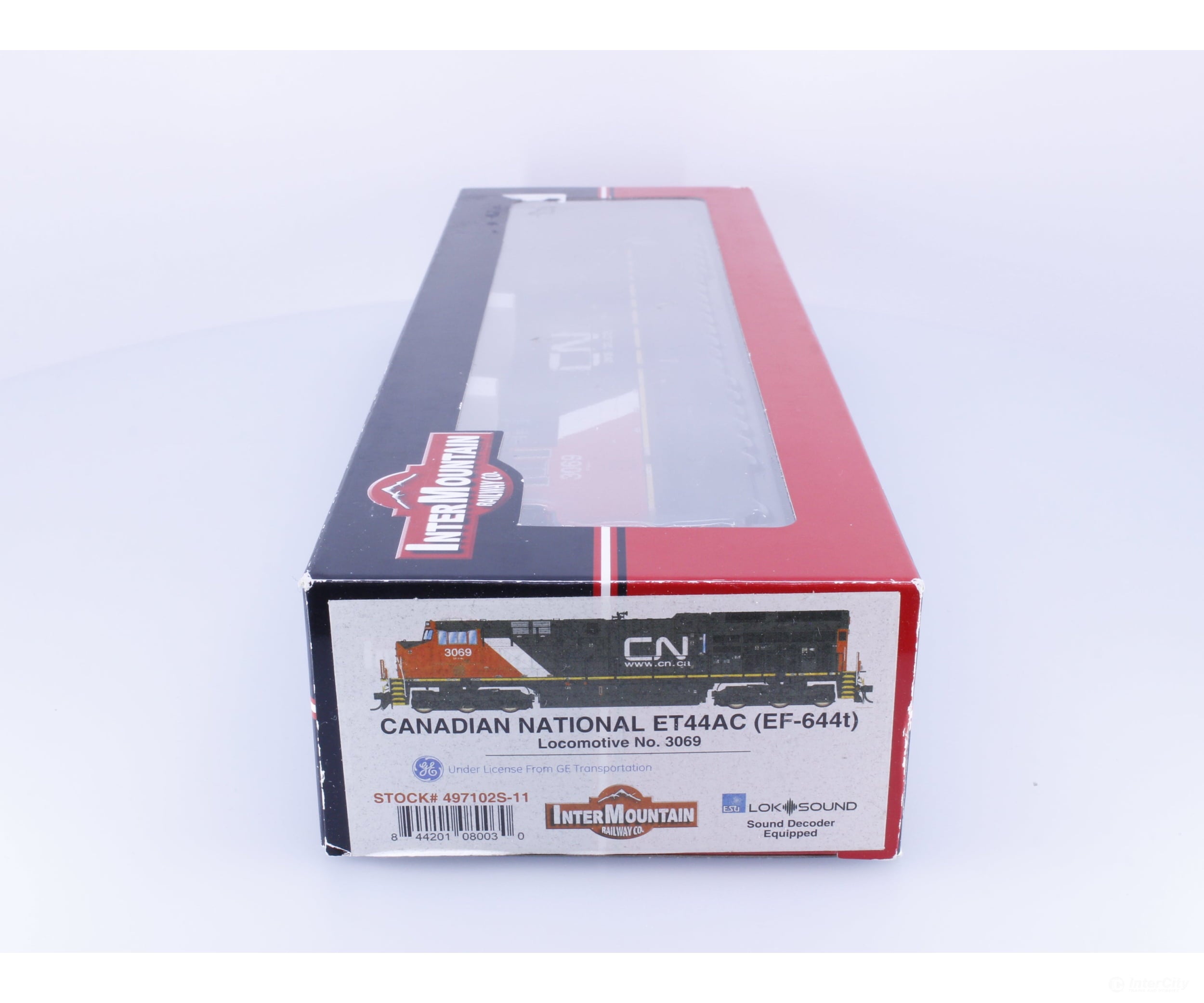 InterMountain 497102S-11 HO ET44AC CN Website Diesel Locomotive ESU Canadian National (CN) 3069 DCC & Sound Locomotives