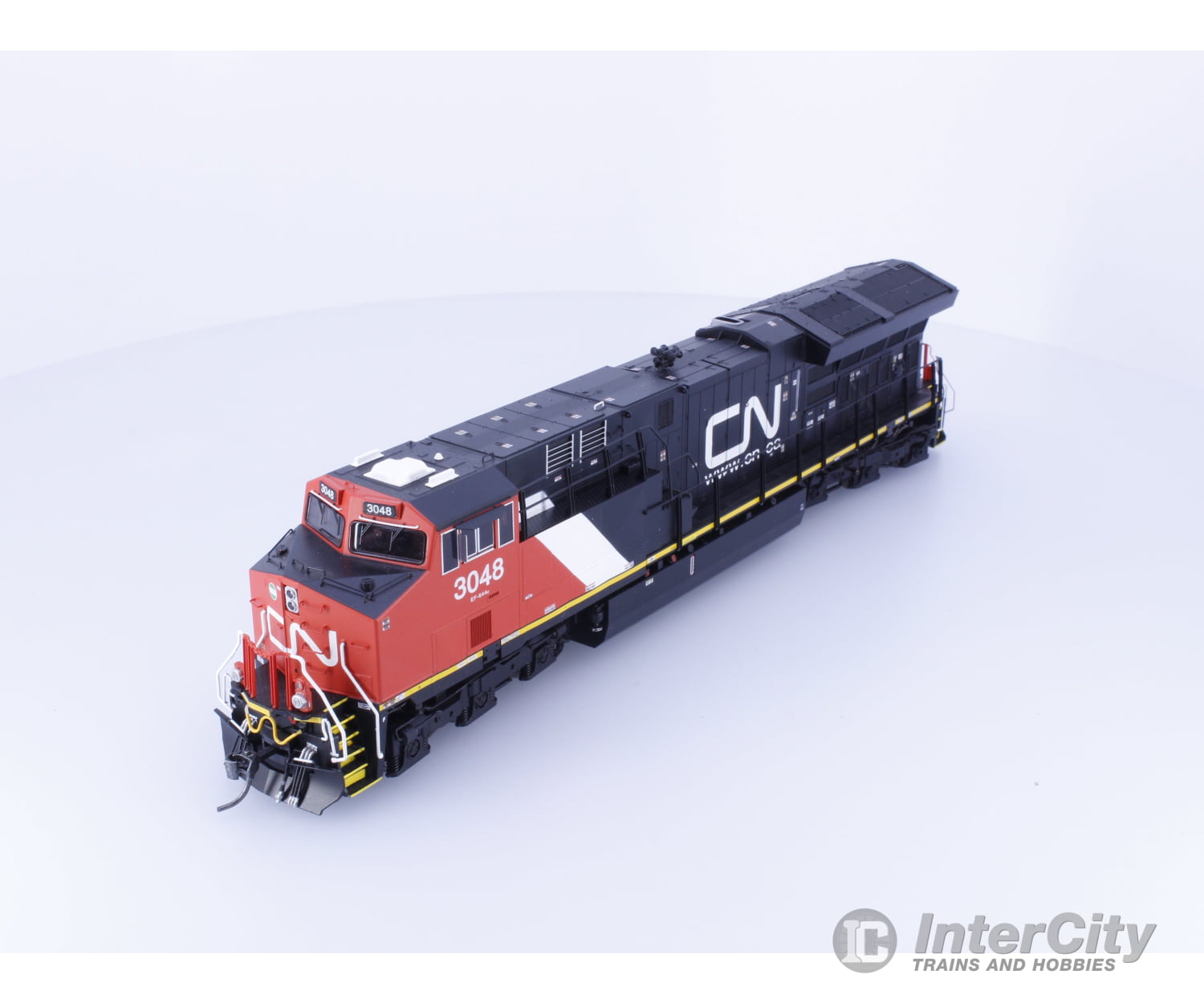 InterMountain 497102S-15 HO ET44AC CN Website Diesel Locomotive ESU Canadian National (CN) 3048 DCC & Sound Locomotives