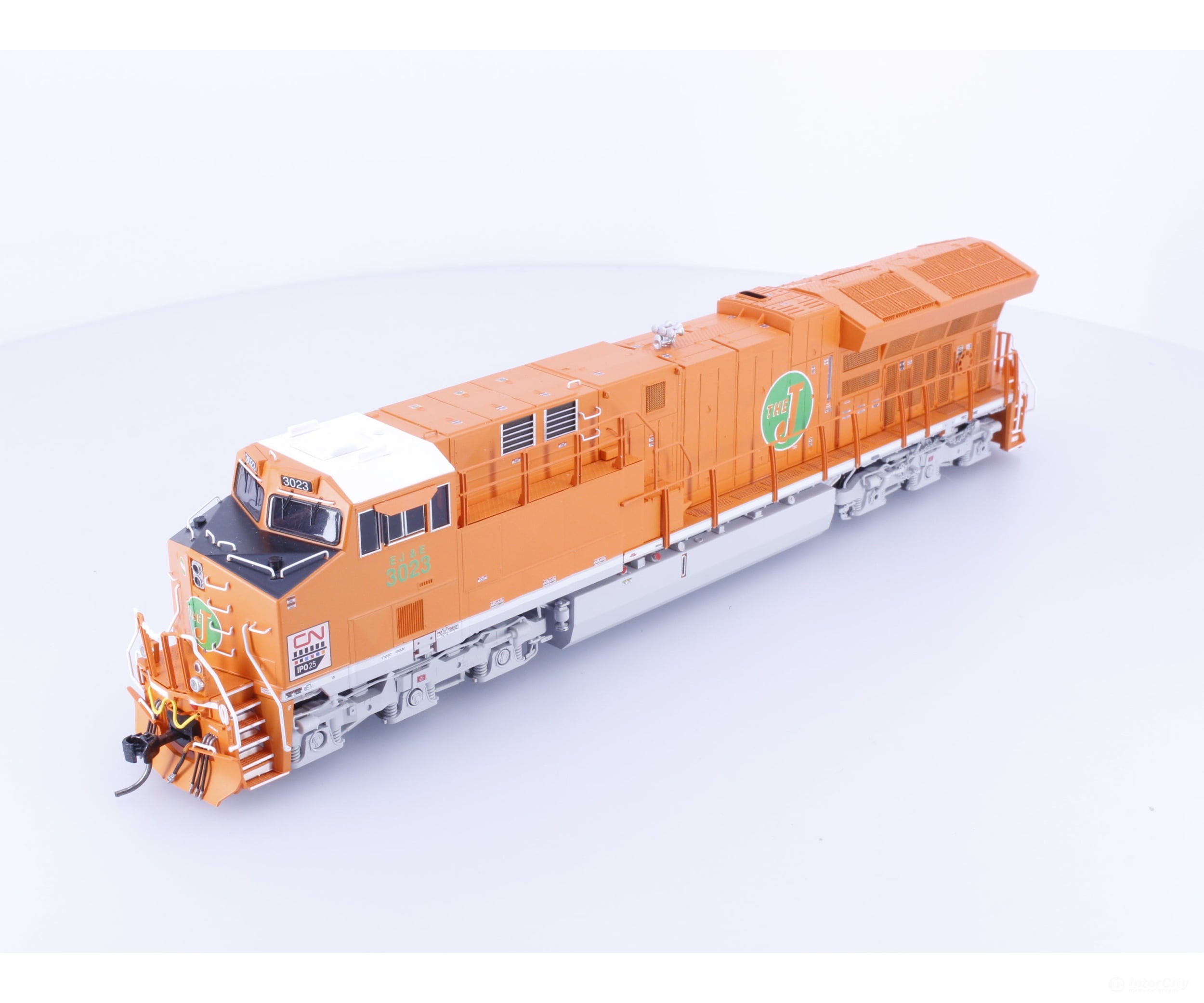 InterMountain 497111S HO ET44AC EJ&E Heritage Unit Diesel Locomotive Canadian National (CN) 3023 DCC & Sound Locomotives