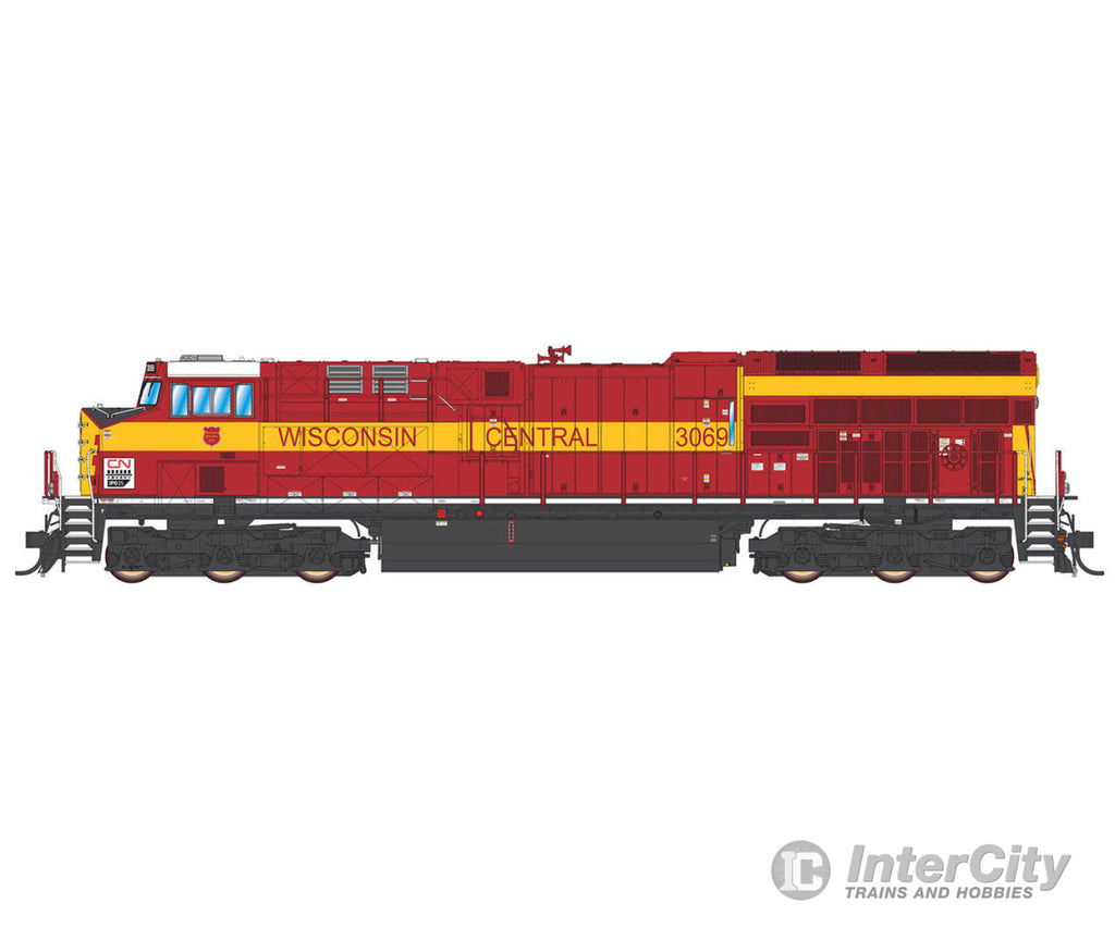 Intermountain 497113S-01 Ho Tier 4 Locomotive W/Sound - Cn Heritage Wc Dcc & Sound #3069 Locomotives