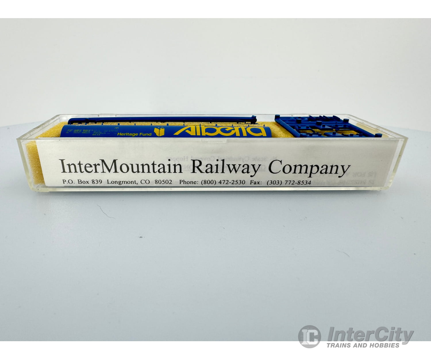 Intermountain 60117-02 N Cylindrical Covered Hopper Trough Hatch 396012 Freight Cars