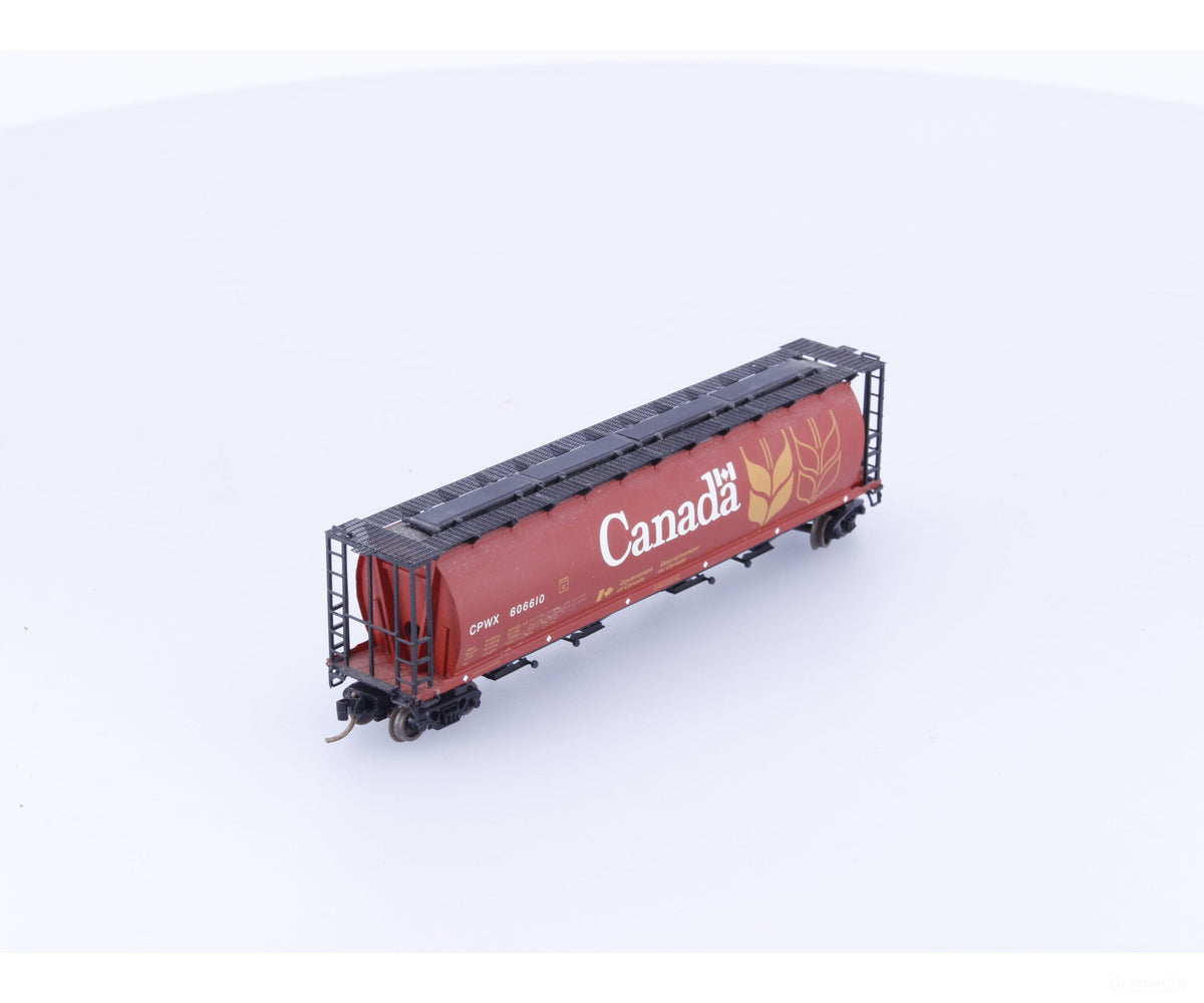 InterMountain 65102-34 N 4 Bay Cylindrical Hopper Govt of Canada (CPWX) 606610 - Freight Cars