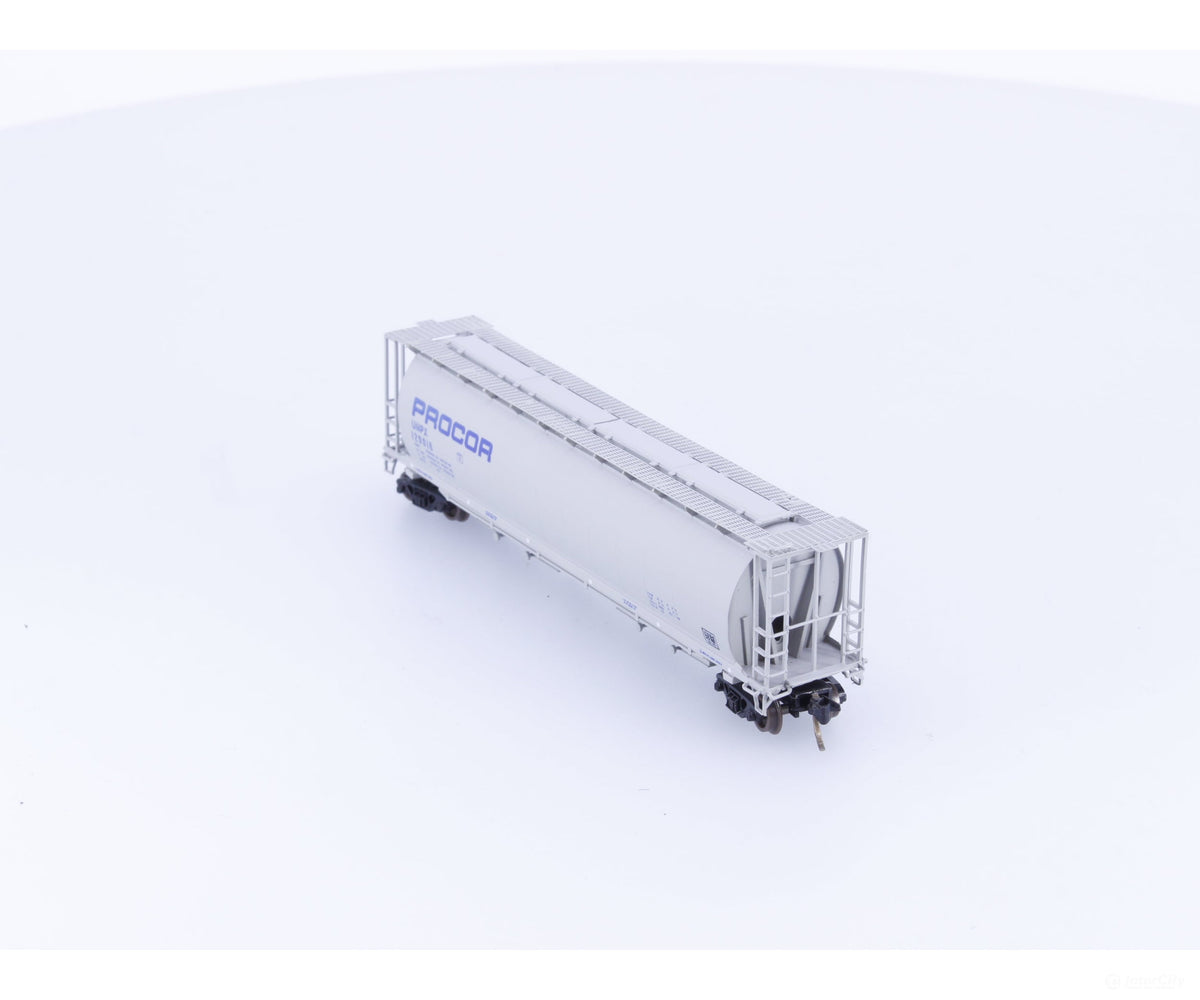 InterMountain 65114-01 N 4 Bay Cylindrical Covered Hopper Procor (UNPX) 120016 - Freight Cars