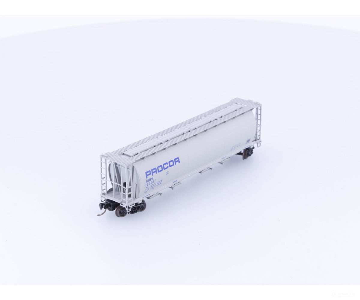 InterMountain 65114-03 N 4 Bay Cylindrical Hopper Procor (UNPX) 120037 - Freight Cars
