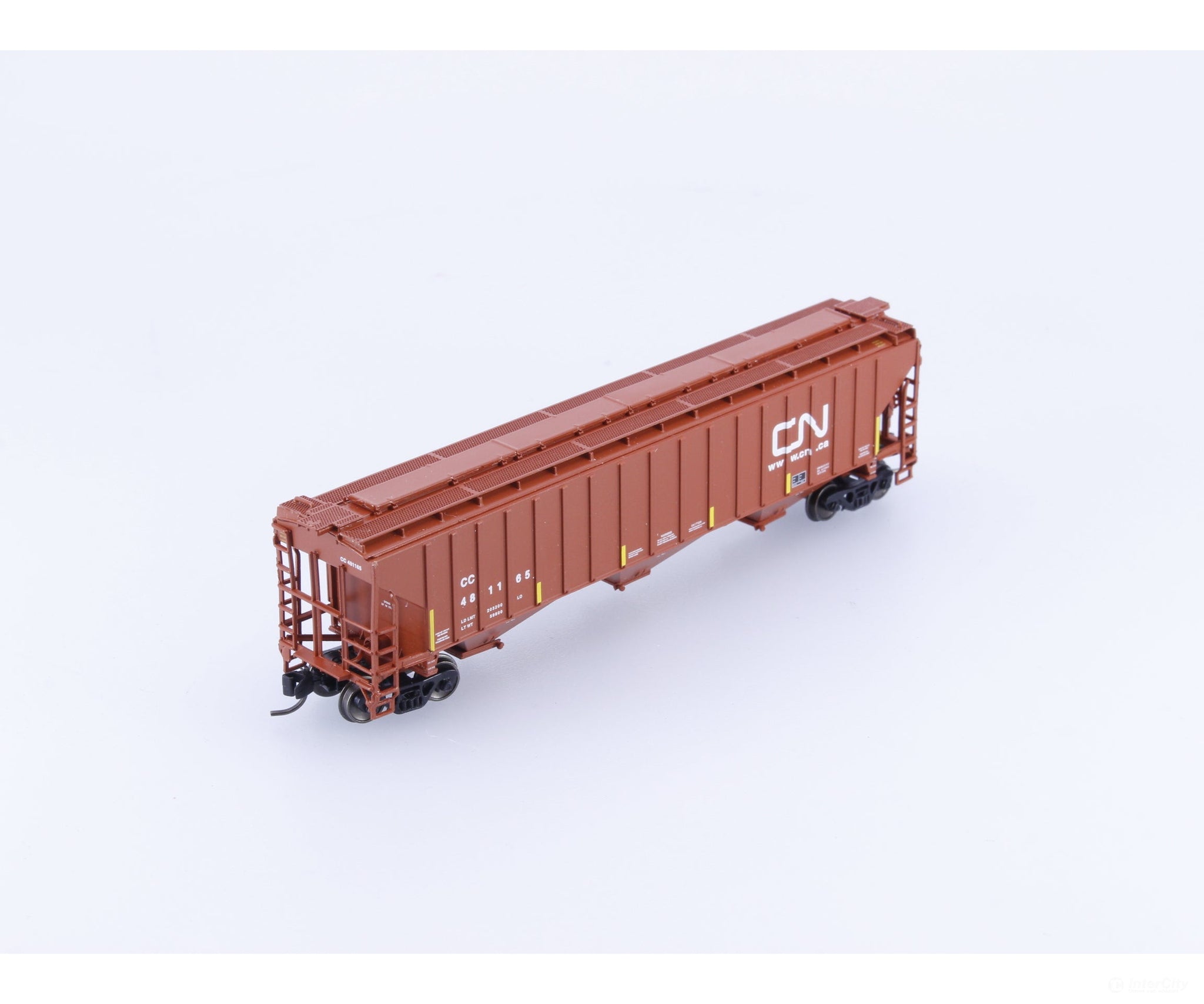 InterMountain 653114-02 N PS 4750 CU FT 3-Bay Rib Sided Hopper Canadian National (CN) 481165 - Freight Cars