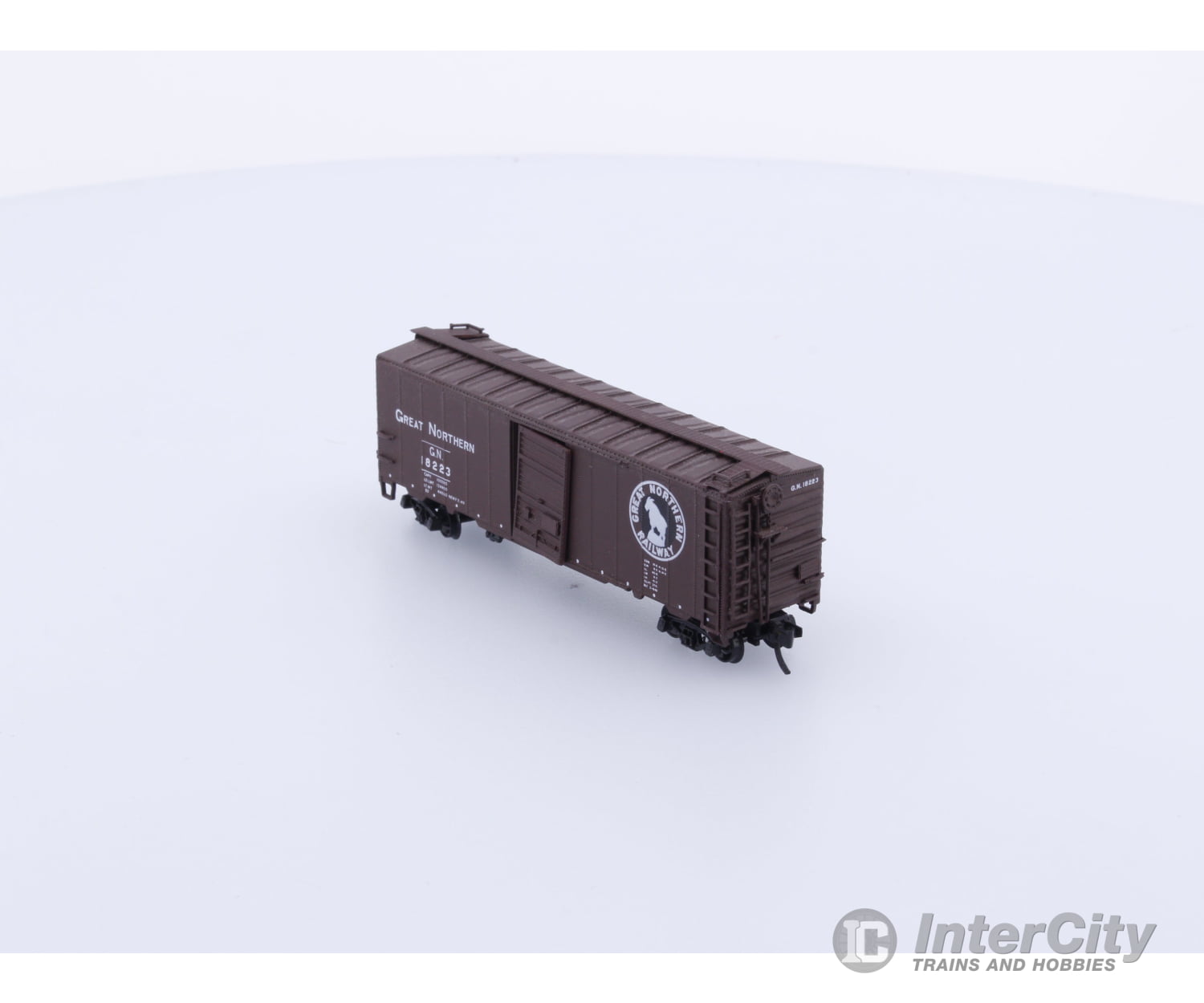 InterMountain 66002-26 N 12 Panel 40’ Boxcar Great Northern (GN) 18545 Freight Cars