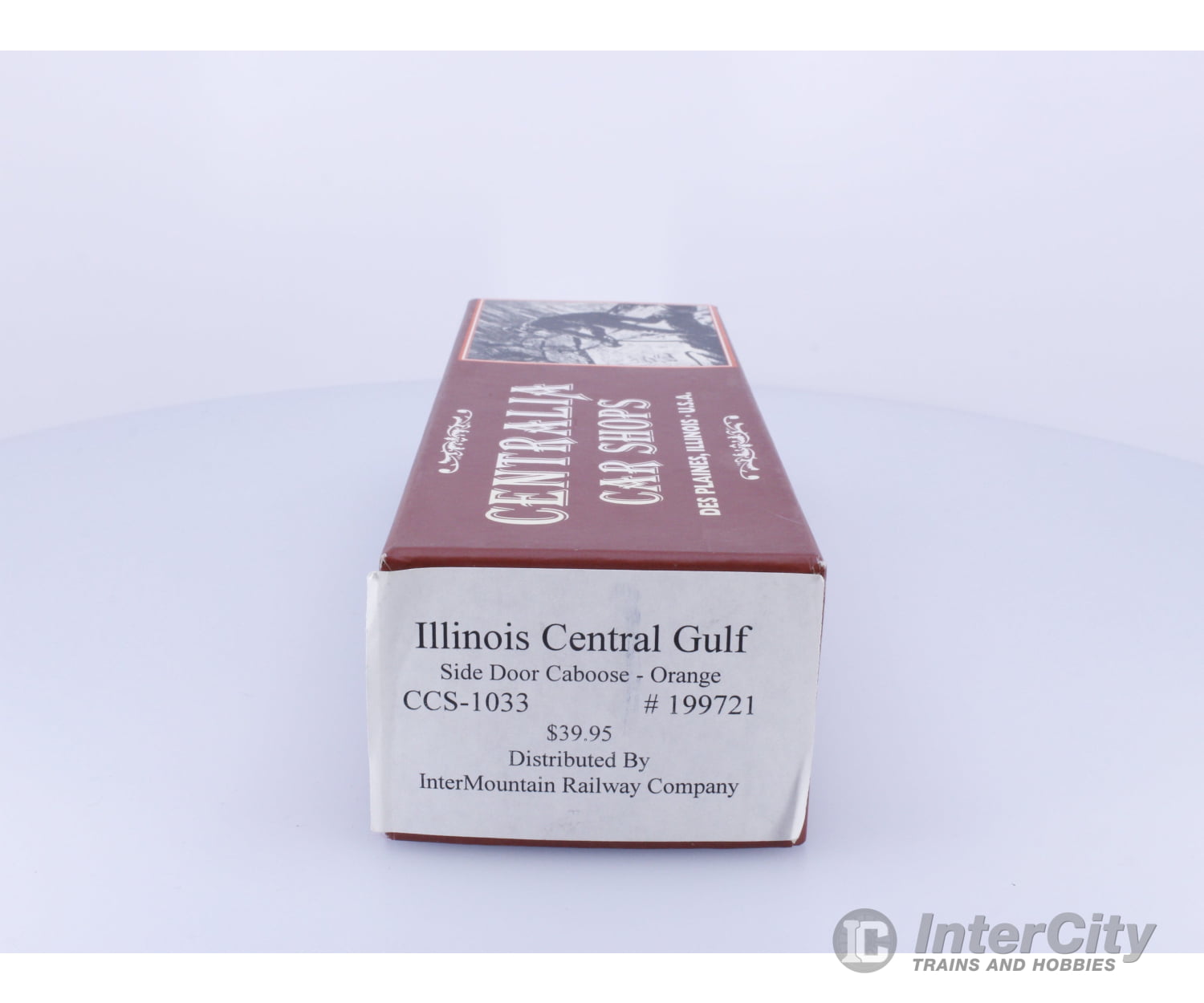 InterMountain CCS-1033 HO Side Door Caboose Illinois Central (IC) 199721 Freight Cars