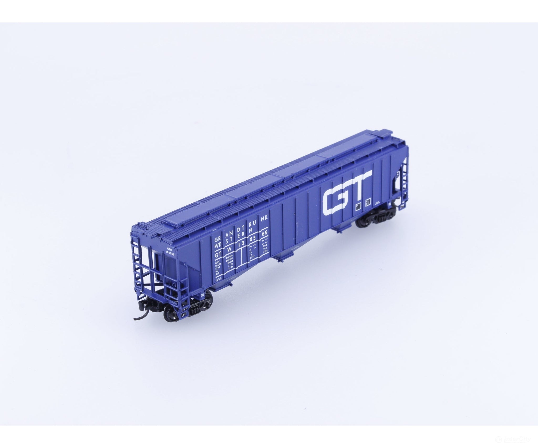 InterMountain GTW40 N 3 Bay Hopper Wagon Grand Trunk Western (GTW) 138365 - Freight Cars