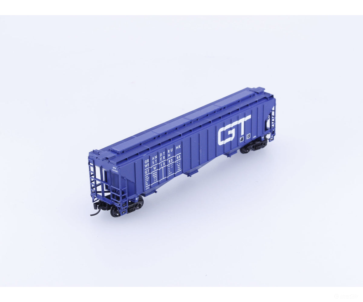 InterMountain GTW40 N 3 Bay Hopper Wagon Grand Trunk Western (GTW) 138365 - Freight Cars