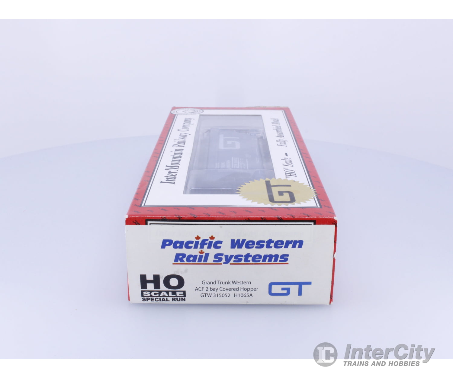InterMountain H1065A HO ACF 2 Bay Covered Hopper PWRS Grand Trunk Western (GTW) 315052 Freight Cars