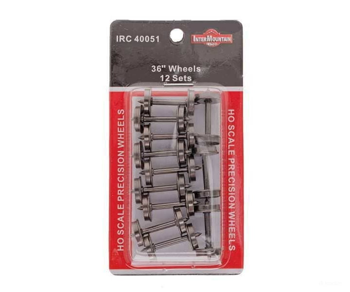 Intermountain HO 40051 All Brass Insulated Wheel Sets pkg(12) - 36’’ Parts