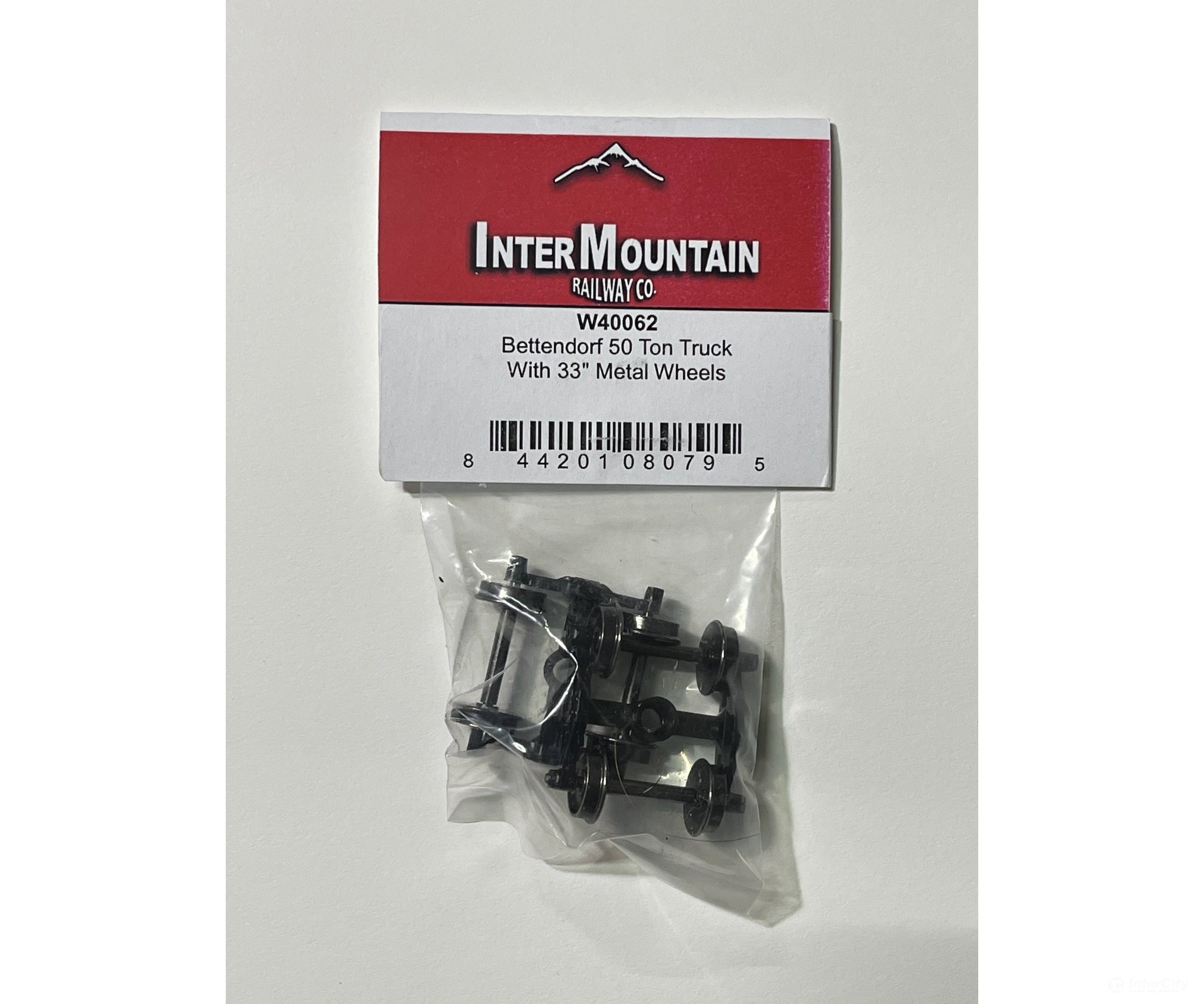 Intermountain HO 40062 Trucks w/Brass Wheelsets - Bettendorf 50 Ton Truck Parts