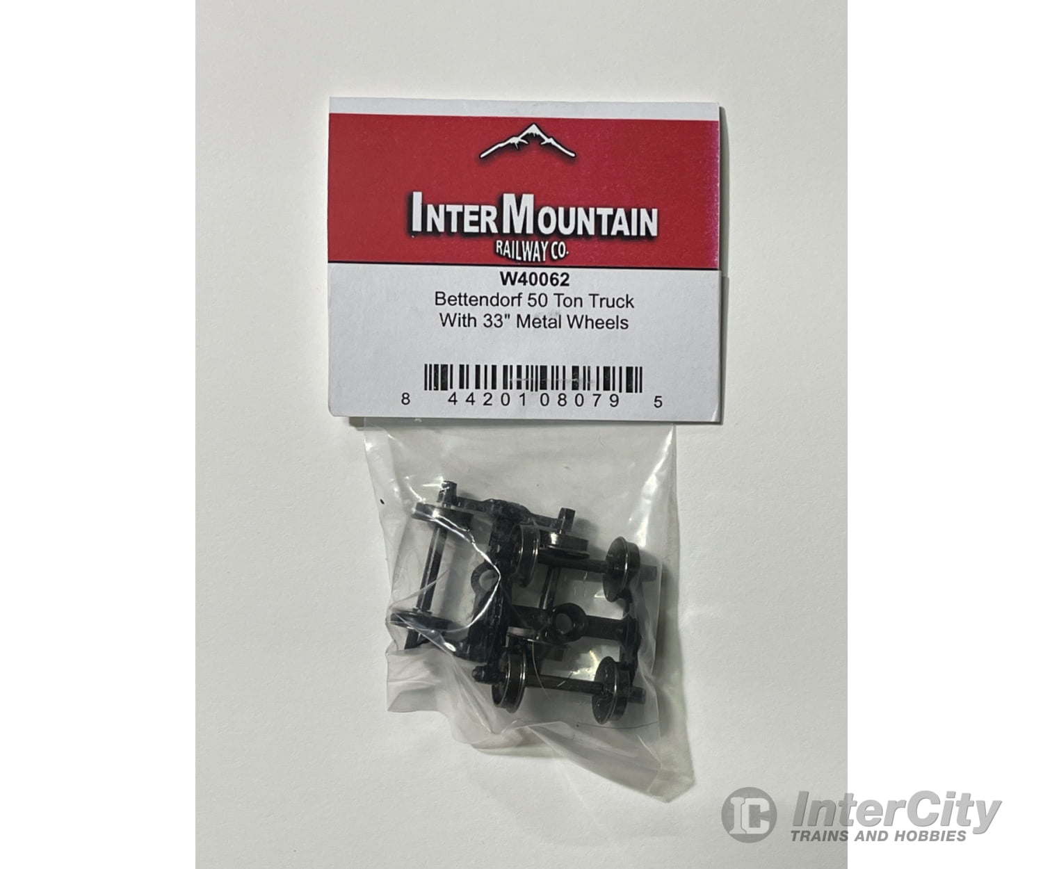 Intermountain HO 40062 Trucks w/Brass Wheelsets - Bettendorf 50 Ton Truck Parts