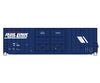 Intermountain HO 4131001 Gunderson 50’ Hi-Cube Double-Plug-Door Boxcar Modern Ends - Val - Montana Rail Link (blue
