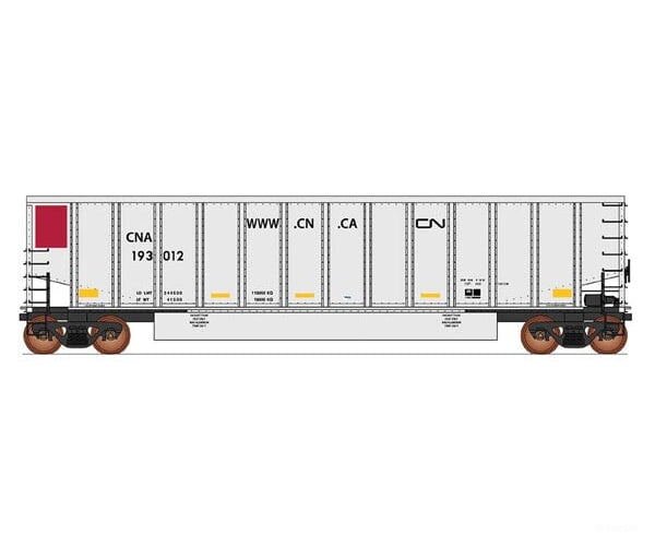 Intermountain HO 4401014 14-Panel Coalporter(R) Coal Gondola - Value Line - Canadian National CNA (silver red Website