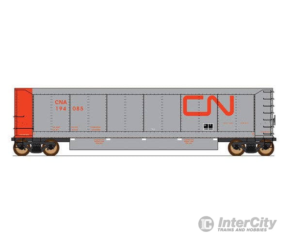 Intermountain HO 4403004 AeroFlo Coal Gondola - Value Line - Canadian National (silver red Noodle Logo) Freight Cars