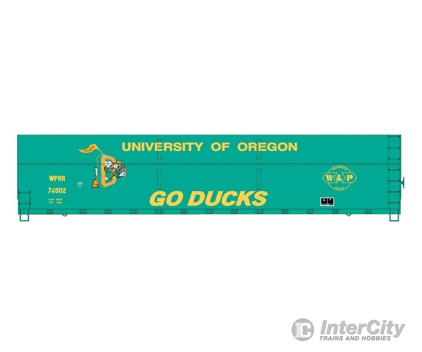 Intermountain HO 4521005 FMC Welded-Side Wood Chip Gondola - Value Line - Willamette & Pacific #74002 (Univ. on Oregon