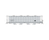 Intermountain HO 45241 Cylindrical Covered Hopper - Round Hatch - Canadian Pacific (CP) Gray (Assort. Road #s) Freight