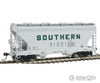 Intermountain Ho 46524 Acf 2-Bay Center-Flow Covered Hopper - Ready To Run -- Southern Railway (Gray