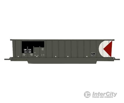 Intermountain HO 47110 Bathtub Coal Gondola - DREX (Patched Ex-CP black red white Multimark) Freight Cars