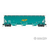 Intermountain HO 472110 Trinity 5161 Cubic Foot Covered Hopper - AGP AGPX (green yellow) Freight Cars