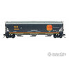 Intermountain HO 472137 Trinity 5161 Cubic Foot Covered Hopper - Kansas City Southern (black red gray yellow) Freight