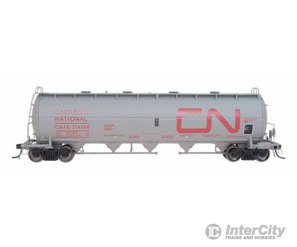 Intermountain HO 48901 Procor Pressure-Flow Hopper - Canadian National (gray red Noodle Logo & Lettering) Freight Cars