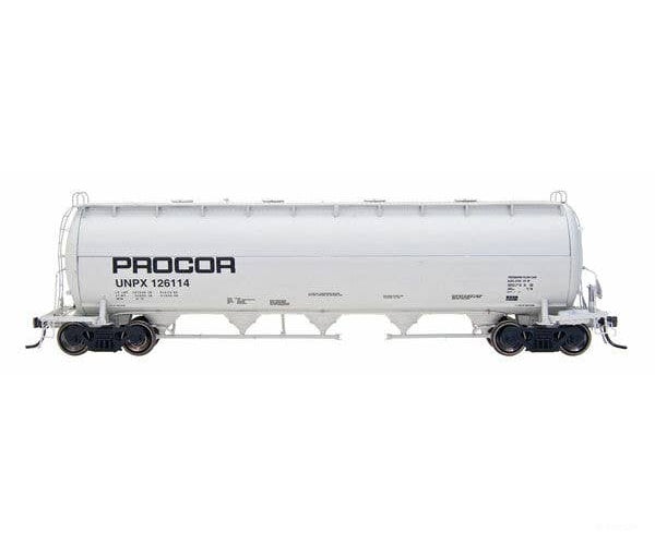 Intermountain HO 48907 Procor Pressure-Flow Hopper - Procor (gray black) Freight Cars