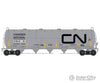 Intermountain HO 48912 Procor Pressure-Flow Hopper - Holcim Canada Ex-CN (gray Noodle Logo & Lettering) Freight Cars