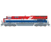 Intermountain HO 497110 GE ET44C4 Tier 4 - DCC (ESU Lokpilot) - Canadian National 3115 (BC Rail Heritage red blue