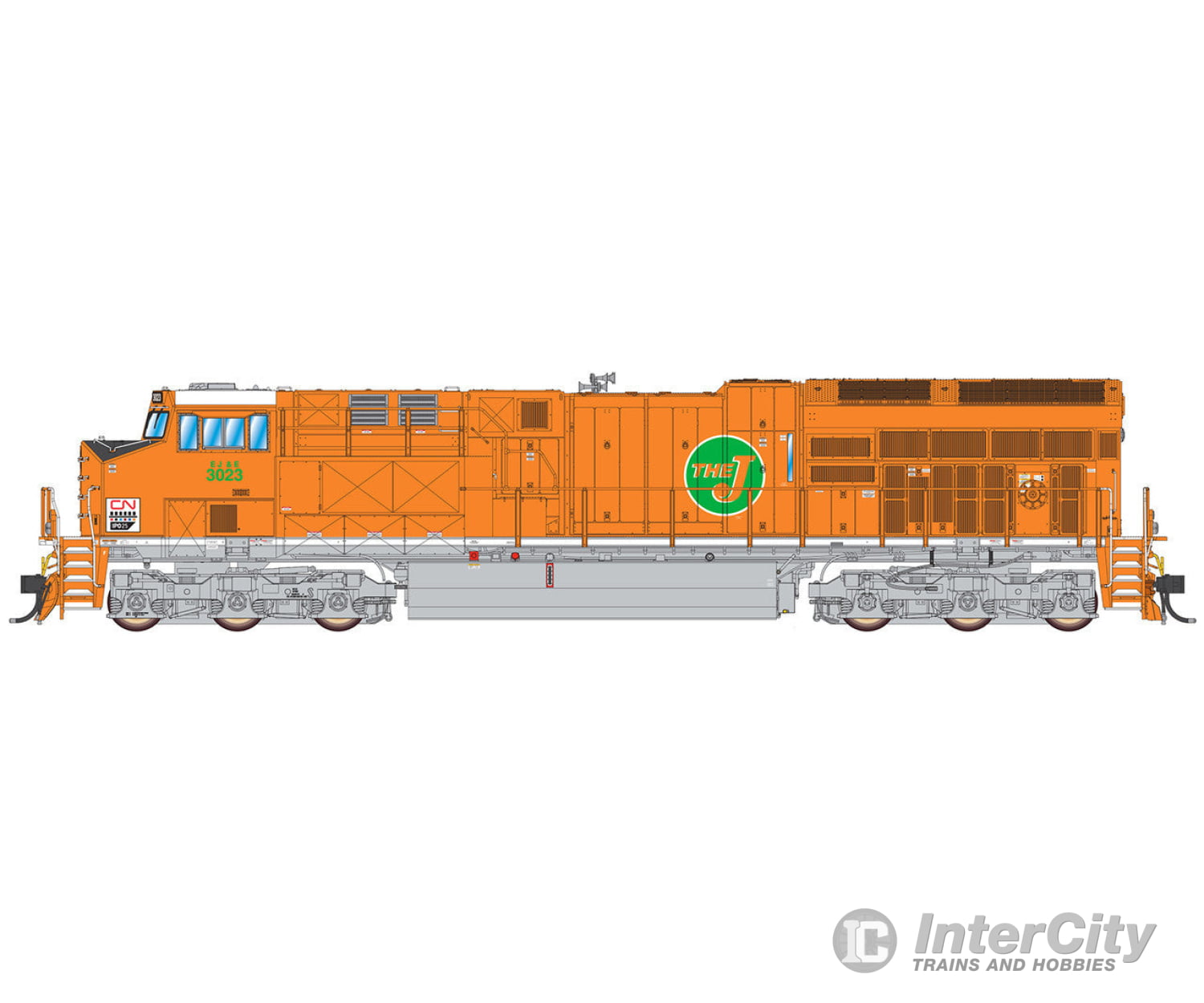 Intermountain Ho Tier 4 Locomotive W/Sound - Cn Heritage Ej&E Dcc & Sound #3023 Locomotives