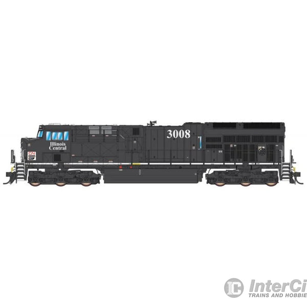 Intermountain HO Tier 4 Locomotive w Sound CN Heritage IC Illinois C