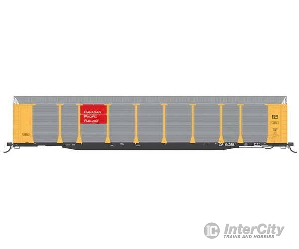 Intermountain N 194110 Bi-Level Auto Rack - Canadian Pacific (silver yellow black red) Freight Cars