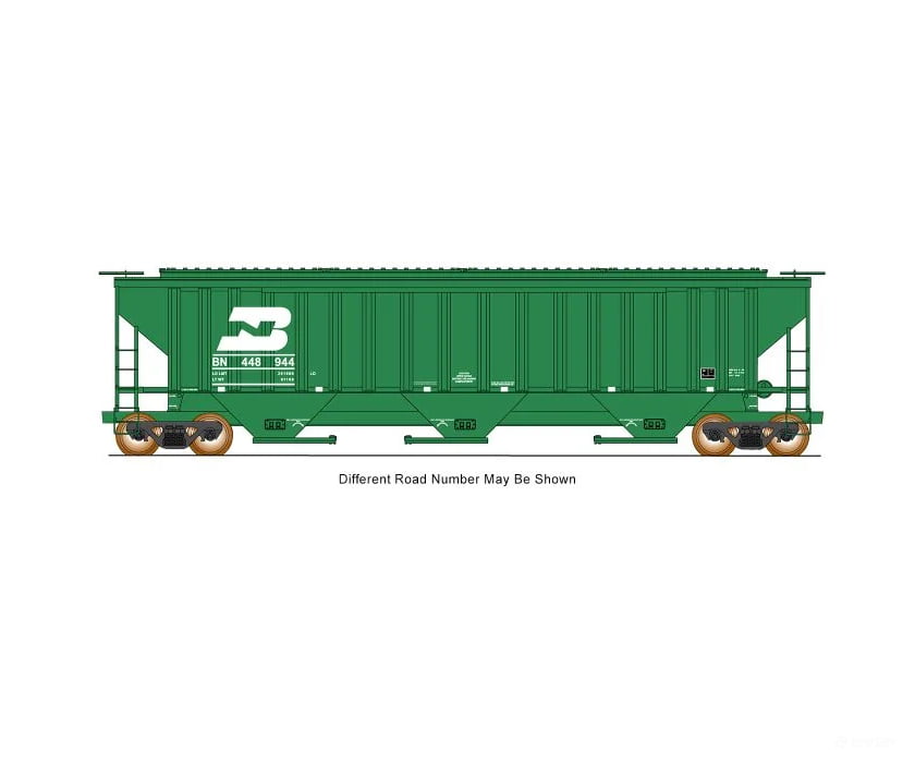 Intermountain N 653126 PS 4750 cu ft Hopper Burlington Northern BN (Assort. Road #s) Freight Cars