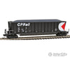 Intermountain N 67101 Bathtub Coal Gondola - Ready To Run -- Canadian Pacific (Black White Red