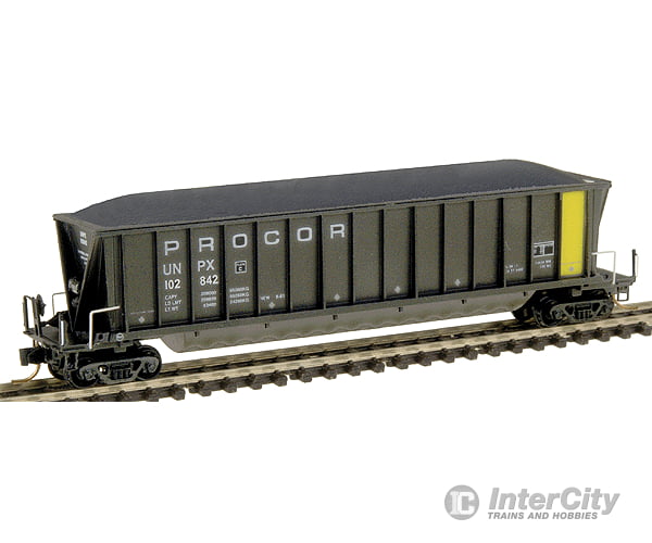 Intermountain N 67104 Bathtub Coal Gondola - Assembled - Procor Freight Cars