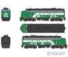 Intermountain N 69248S Emd F7A W/Loksound & Dcc - Burlington Northern (Cascade Green White Hockey