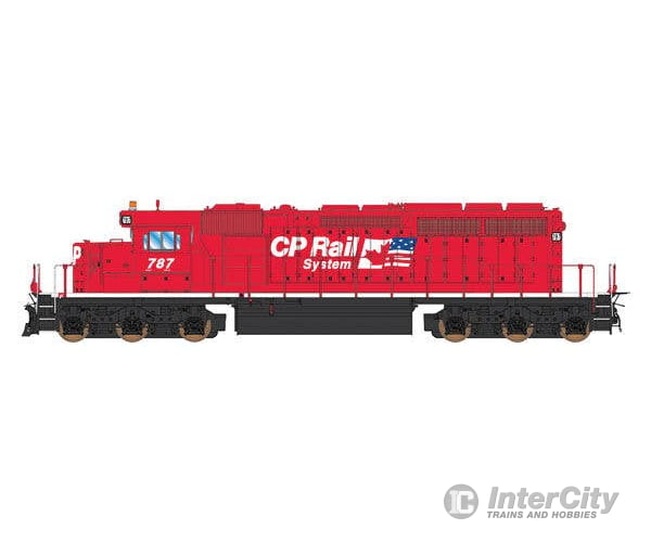 Intermountain N 85-69386S EMD SD40-2 w/LokSound & DCC - Canadian Pacific (Candy Apple Red white Dual Flags System Logo)