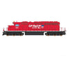 Intermountain N 85-69386S EMD SD40-2 w/LokSound & DCC - Canadian Pacific (Candy Apple Red white Dual Flags System Logo)