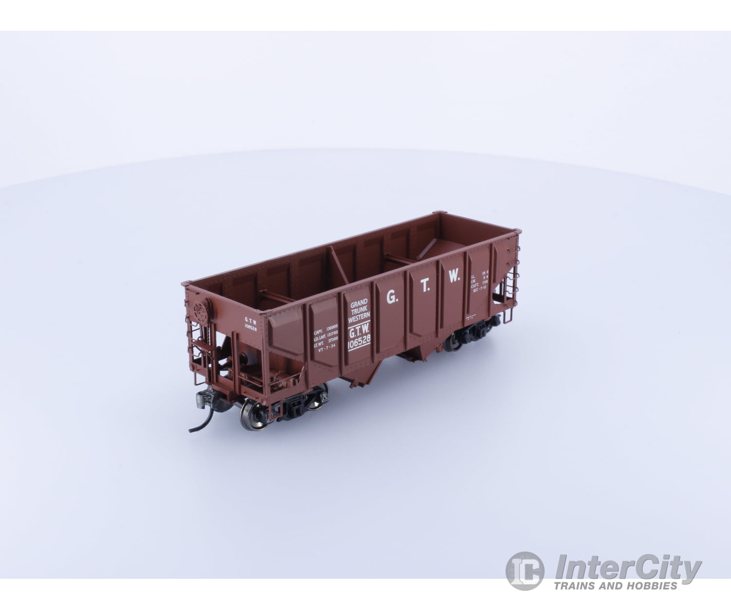 Intermountain T452914-01 Ho Tichy Usra 2 Bay Open Hopper Grand Trunk Western (Gtw) 106528 Freight