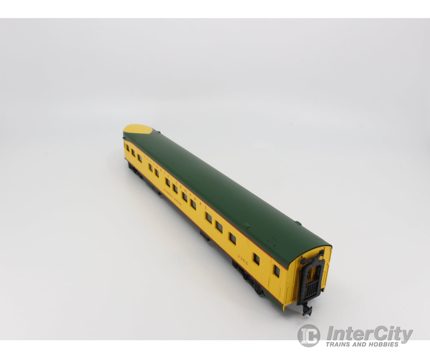 International Hobby Corp. 48333 Ho Observation Passenger Car Smooth Side P.s. Illinois Central (Ic)