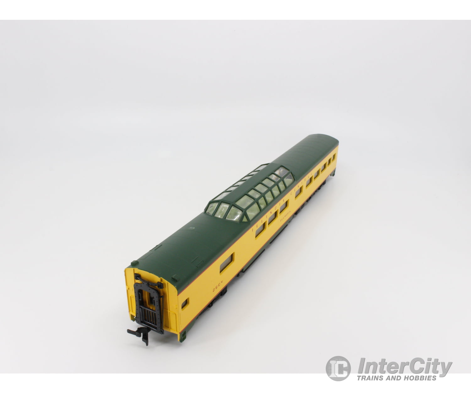 International Hobby Corp. 48337 Ho Vista Dome Passenger Car Smooth Side P.s. Illinois Central (Ic)