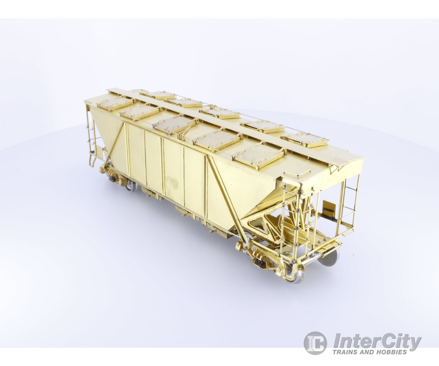 Iron Horse Models 15583 O Brass AAR Class 70 Ton Covered 2 Bay Hopper Norfolk & Western (NW) Freight Cars